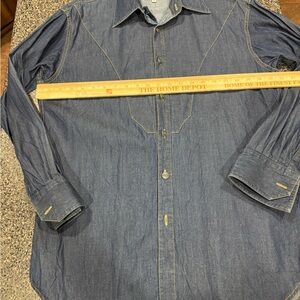 King Ranch El Patron collection denim shirt size Medium